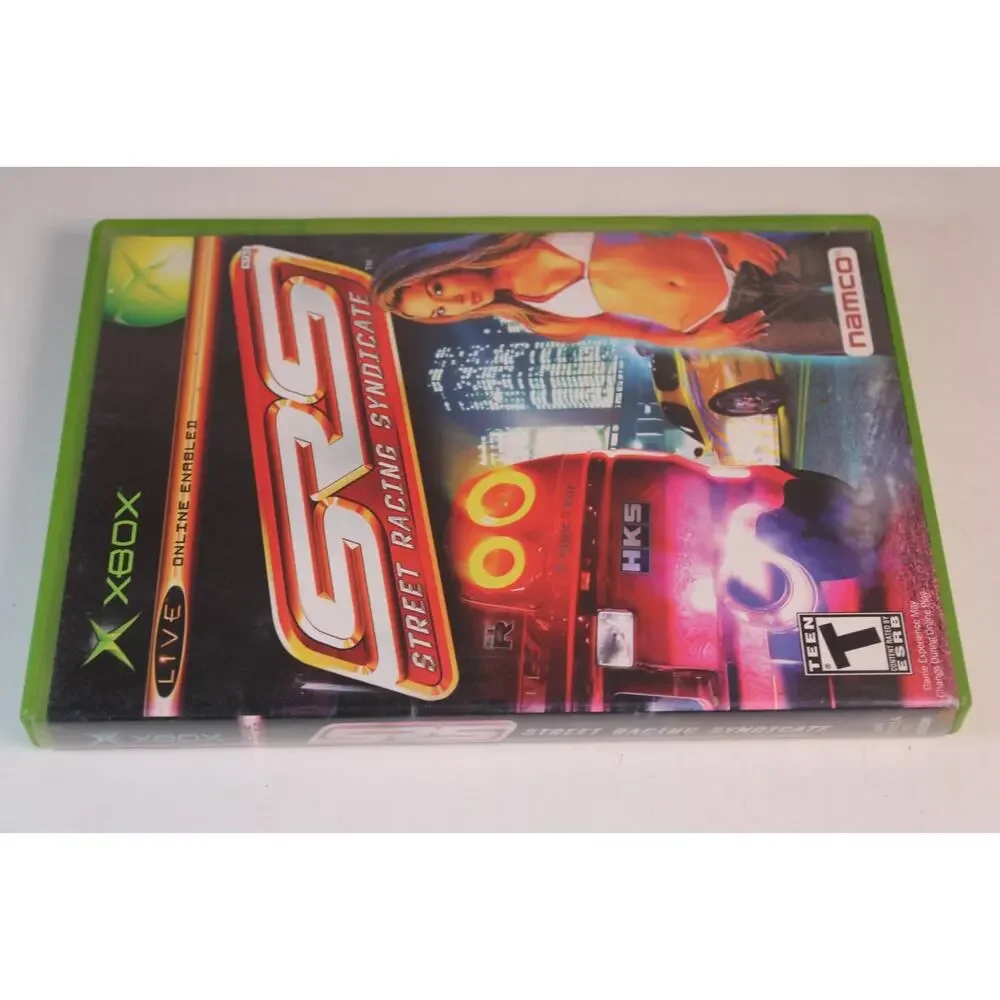 SRS: Street Racing Syndicate (Original Xbox) Authentic, Complete, Tested/Works